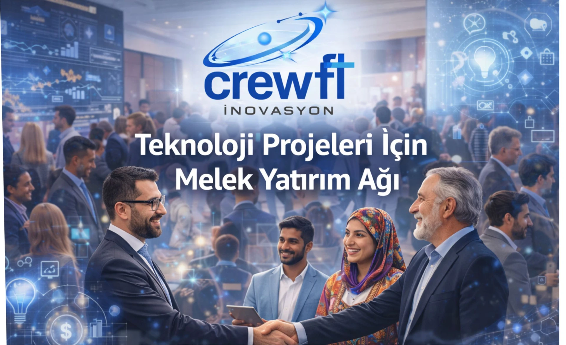 Melek yatırımcı iş insanları teknoloji ve Ticari  proje Yatırımları için Birleşiyor.