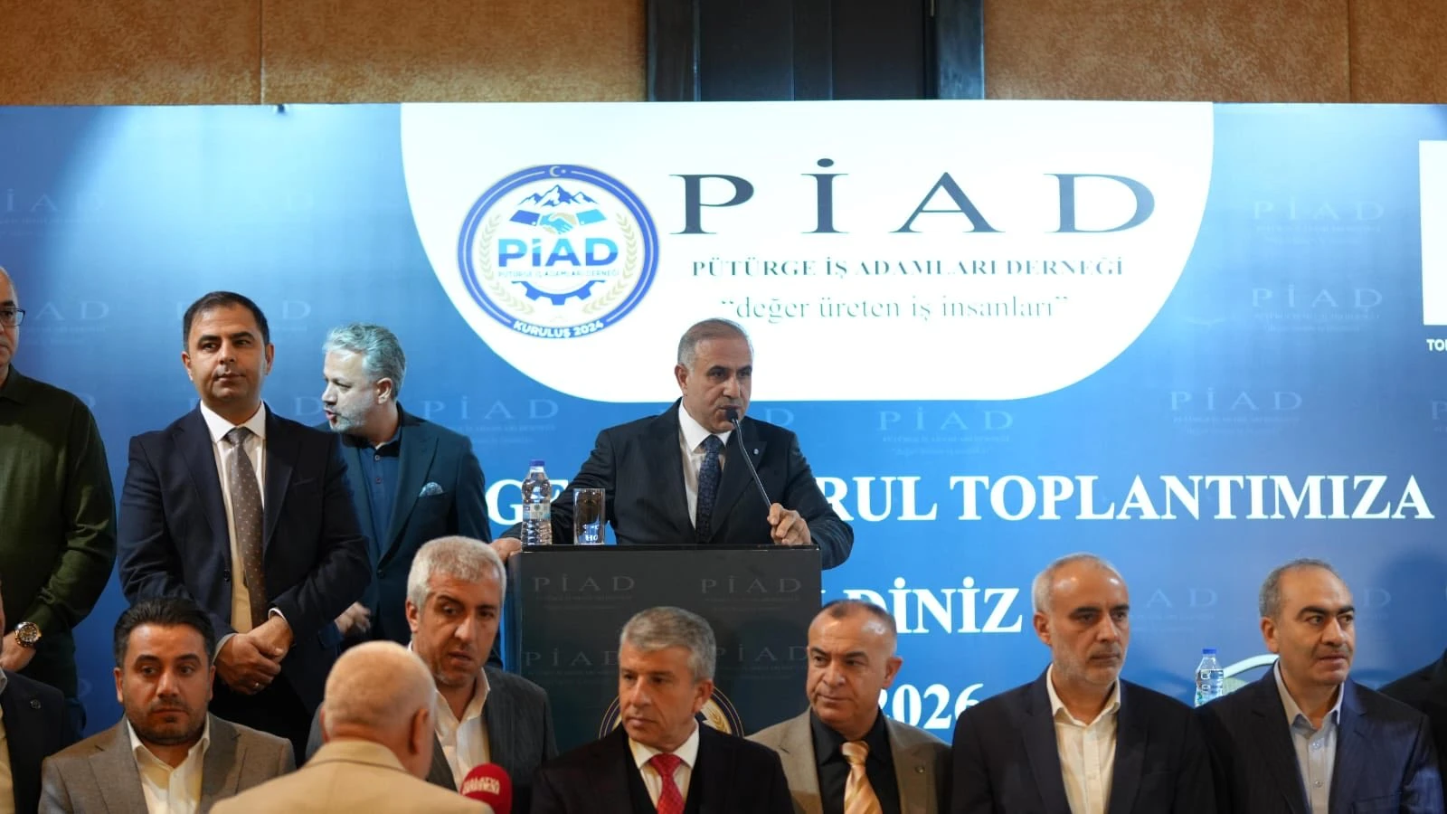Pütürge İş Adamları Derneği (PİAD) 1. Olağan Kongresini Gerçekleştirdi
